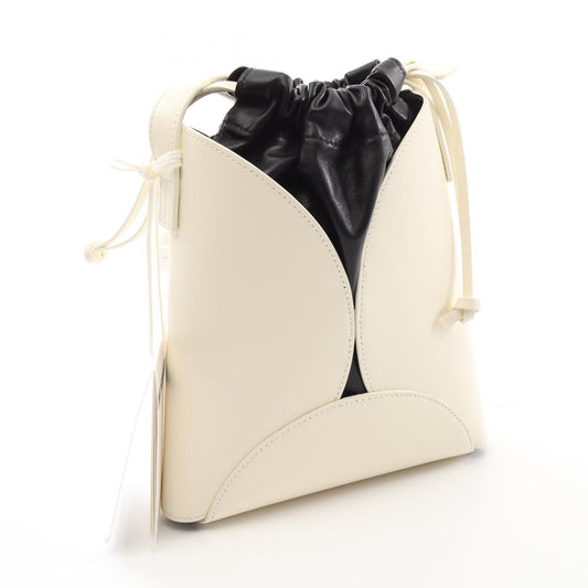 Jil Sander Curve Small Leather Shoulder Bag