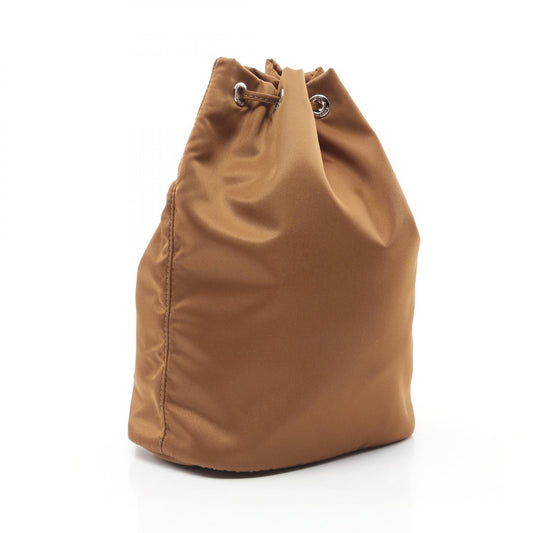 Prada Re-Nylon Saffiano Leather Pouch