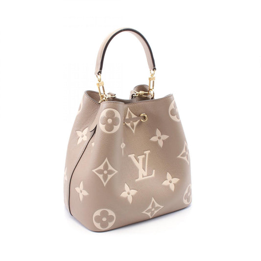 Louis Vuitton NeoNoe MM Bicolor Leather Shoulder Bag