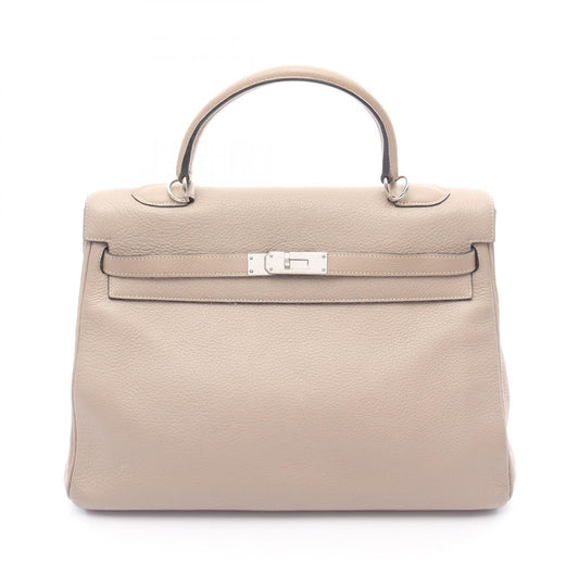Hermes Kelly 35 Togo Handbag Beige
