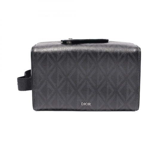 Dior CD Diamond Clutch Bag Black