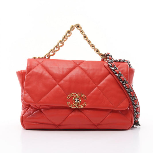 Chanel 19 Matelasse Lambskin Shoulder Bag