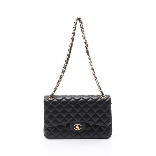 Chanel Lambskin Large Classic Flap Shoulder Bag