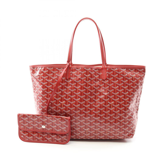 Goyard St. Louis PM Tote Bag PVC Canvas Leather