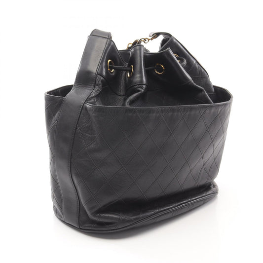 Chanel Bicolore Leather Bucket Shoulder Bag