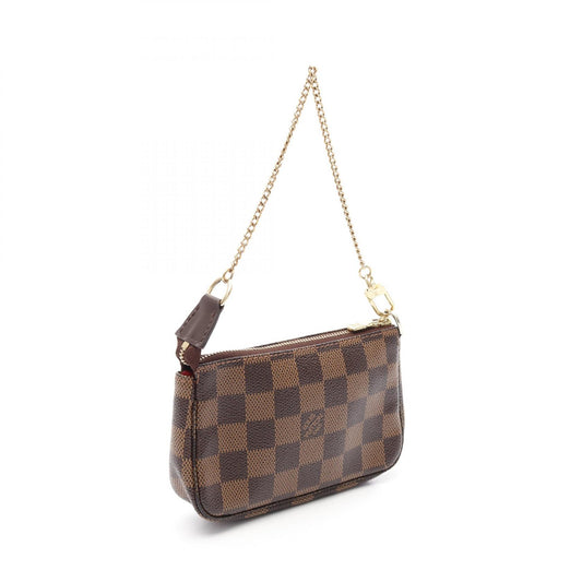 Louis Vuitton Mini Pochette Accessoires Damier Ebene Handbag N58011