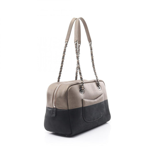 Chanel Calfskin Coco Mark Charm Shoulder Bag A91318