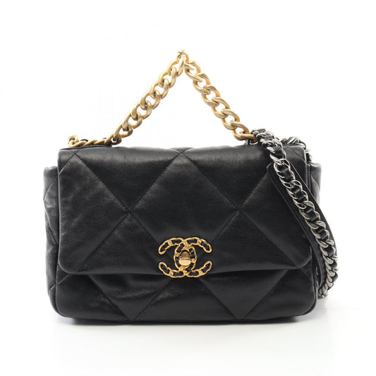 Chanel 19 Matelasse Leather Shoulder Bag