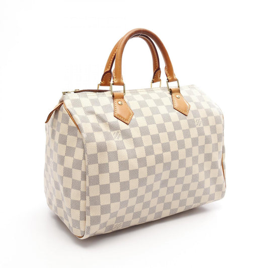 Louis Vuitton Speedy 30 Damier Azur Handbag N41533