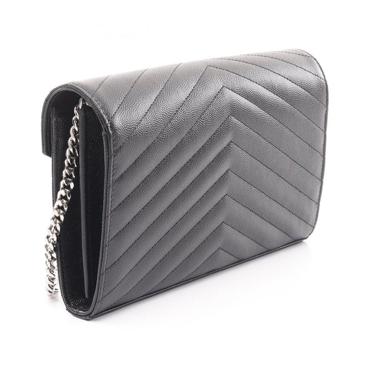 Saint Laurent Cassandra Leather Shoulder Bag