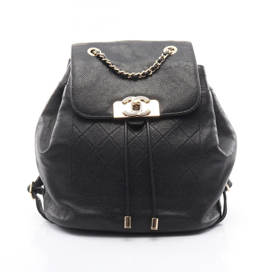 Chanel Matelasse Leather Backpack Black