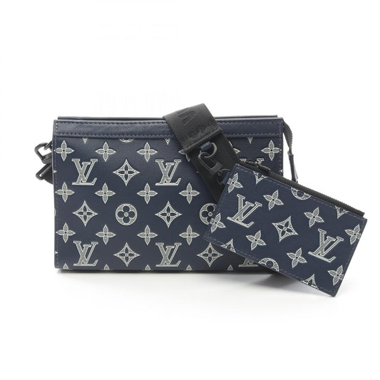 Louis Vuitton Monogram Shadow Leather Gaston Wearable Wallet Bag