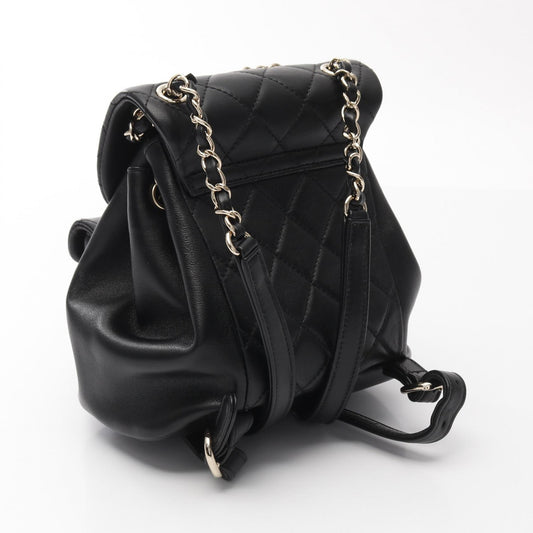Chanel Matelasse Lambskin Backpack Black