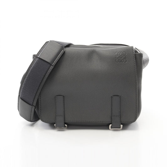 Loewe Leather Military Messenger Bag XS