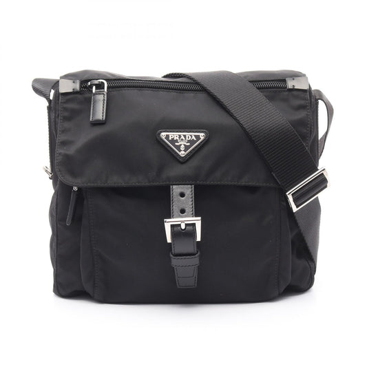 Prada Nylon Leather VELA Shoulder Bag