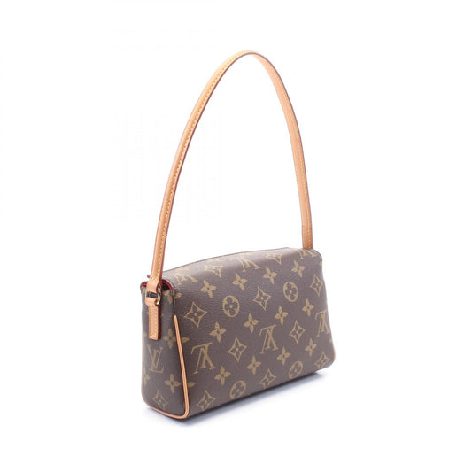 Louis Vuitton Monogram Recital Handbag Brown