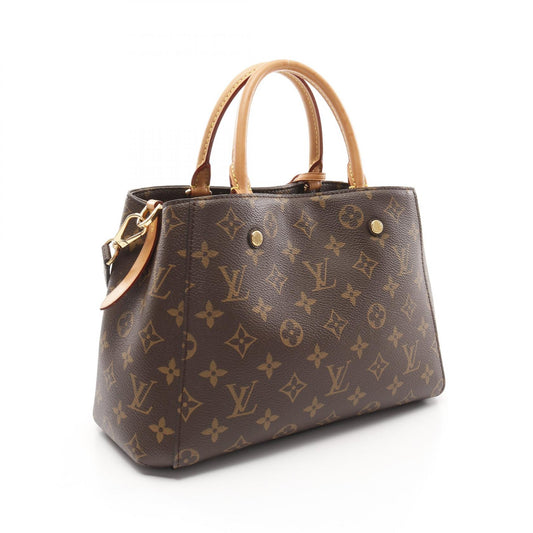Louis Vuitton Montaigne BB Handbag Monogram Brown