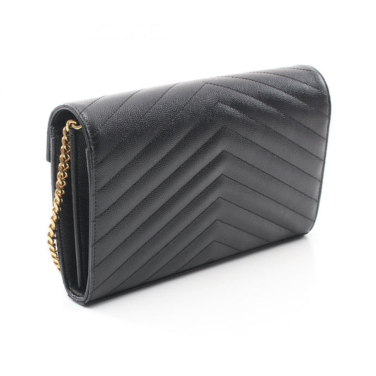 Yves Saint Laurent Cassandra Leather Shoulder Bag