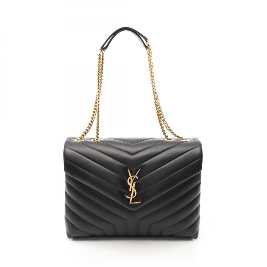 Saint Laurent Loulou Medium Leather Tote