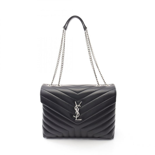 Yves Saint Laurent Leather Tote Bag Black