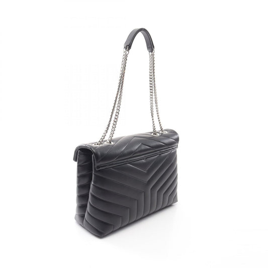 Yves Saint Laurent Leather Tote Bag Black