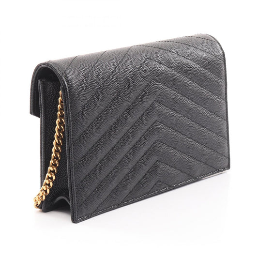 Saint Laurent Cassandra Leather Shoulder Bag