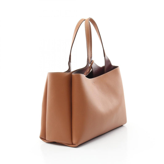 Tod's Leather Timeless Tote Bag Brown