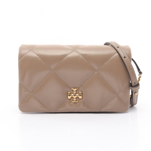Tory Burch Kira Diamond Leather Shoulder Bag