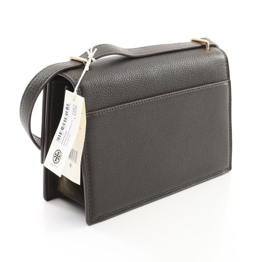 Tory Burch Leather Shoulder Bag Black