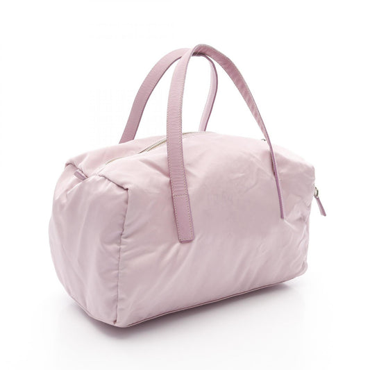 Prada Nylon Saffiano Leather Handbag