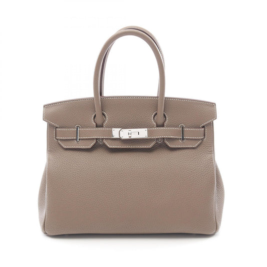 Hermes Birkin 30 Etoupe Togo Handbag