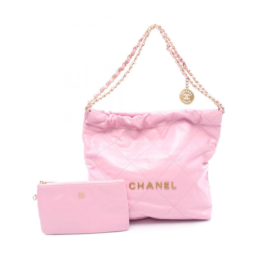 Chanel Matelasse 22 Small Leather Shoulder Bag