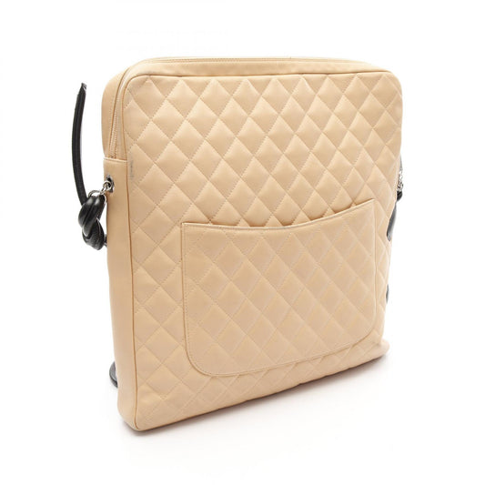 Chanel Cambon Large Leather Shoulder Bag A25179