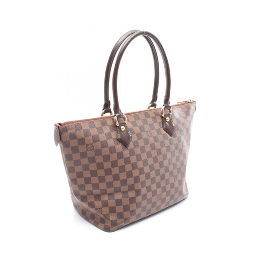 Louis Vuitton Damier Ebene Saleya MM Tote Bag