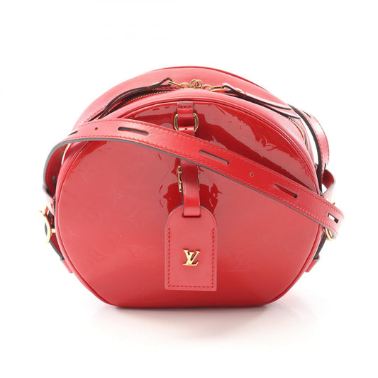 Louis Vuitton Boite Chapeau Souple Monogram Vernis Shoulder Bag Red M54100