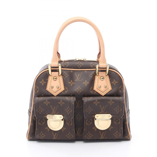 Louis Vuitton Manhattan PM Handbag Monogram Brown