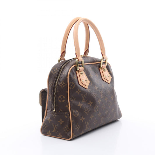 Louis Vuitton Manhattan PM Handbag Monogram Brown