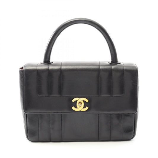 Chanel Mademoiselle Lambskin Handbag Black