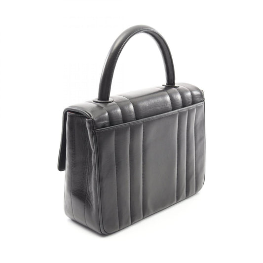 Chanel Mademoiselle Lambskin Handbag Black