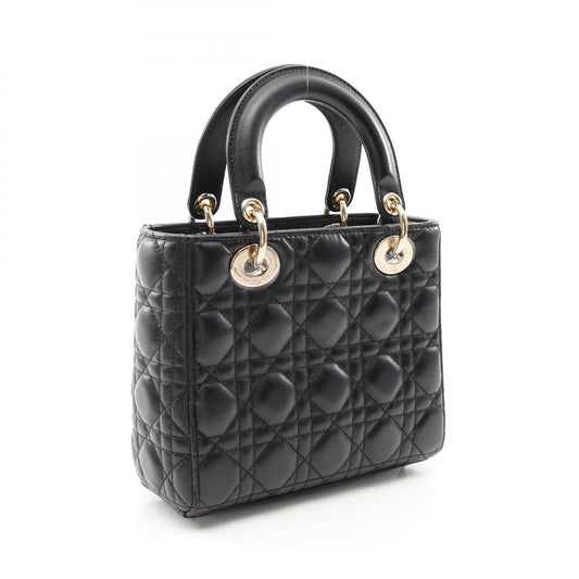 Dior Lady Dior Small Cannage Leather Handbag