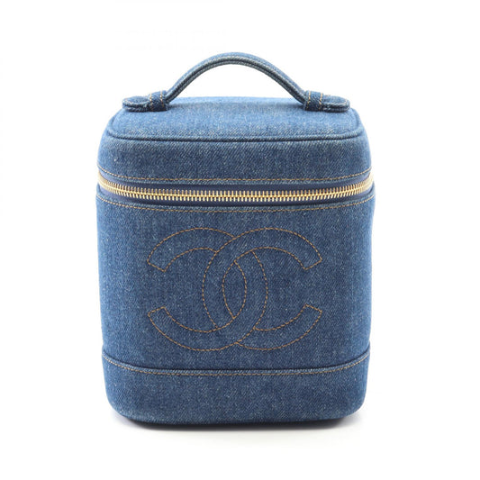 Chanel Denim Coco Mark Handbag A01998