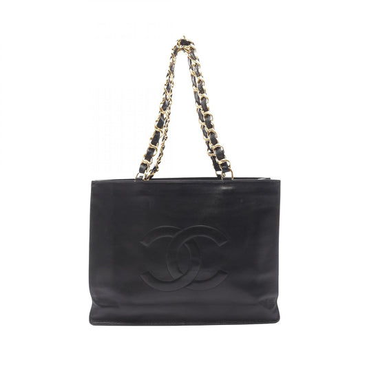 Chanel Lambskin Tote Bag Black
