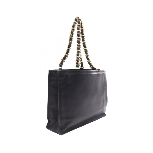 Chanel Lambskin Tote Bag Black