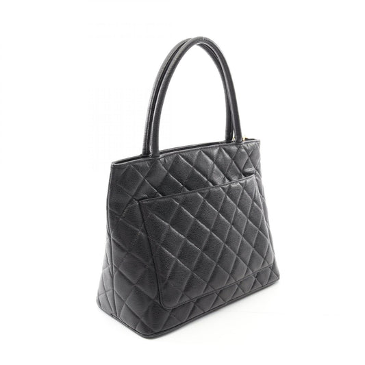 Chanel Caviar Skin Tote Bag Black A01804