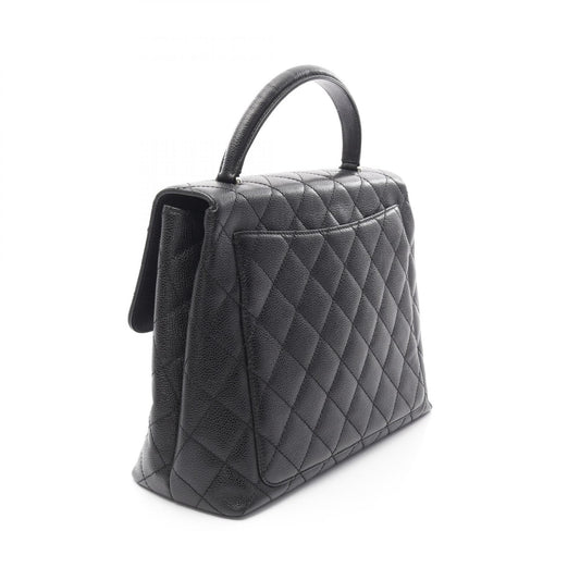 Chanel Caviar Skin Matelasse Top Handle Bag