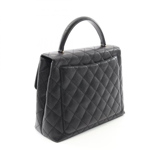 Chanel Caviar Skin Matelasse Handbag Black