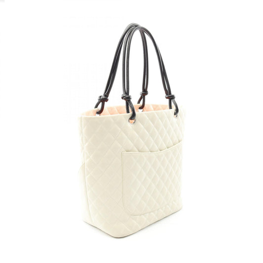 Chanel Cambon Line Leather Tote Bag