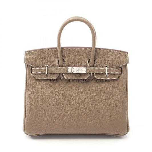 Hermes Birkin 25 Leather Handbag