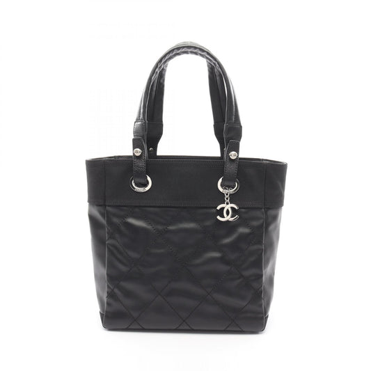 Chanel Paris Biarritz PM Tote Bag Leather PVC