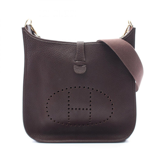 Hermes Evelyne GM Shoulder Bag Brown